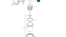 Кольцо уплотнительное (O-Ring) 453-667 Komatsu