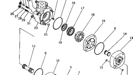 Клапан 232-62-11260 Komatsu