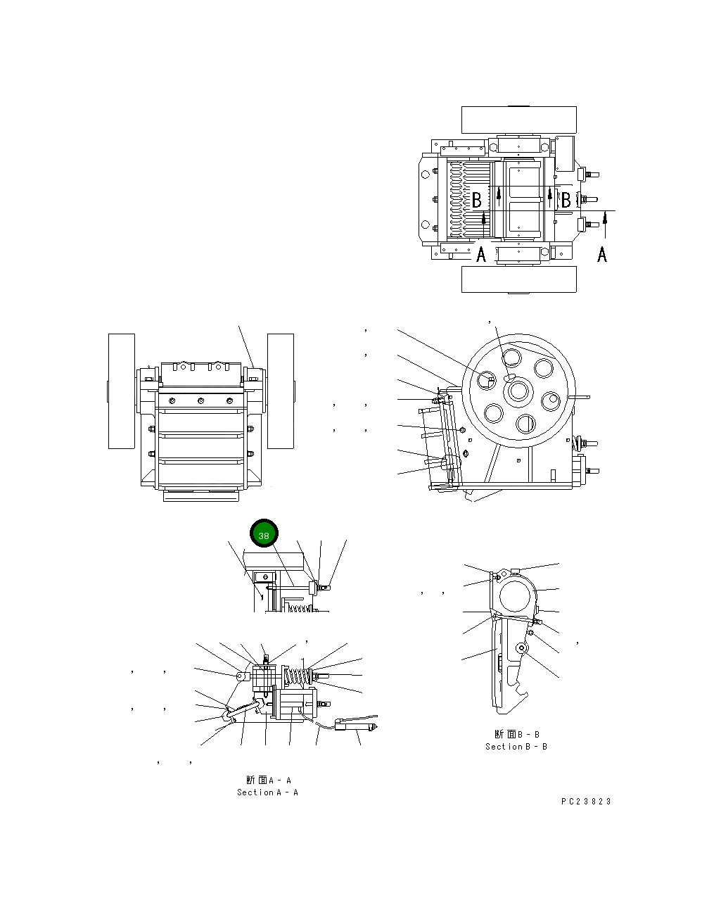 Болт 8206-70-3D90 Komatsu