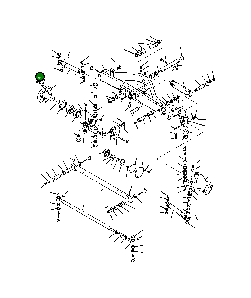 Болт 1439 084 H1 Komatsu