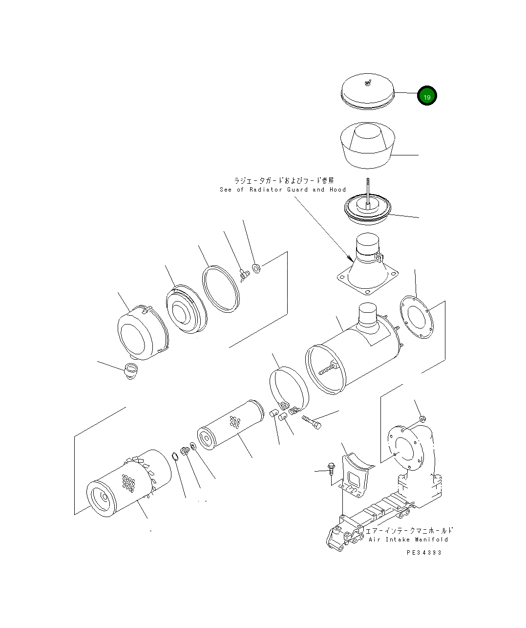 Крышка 600-182-8210  Komatsu