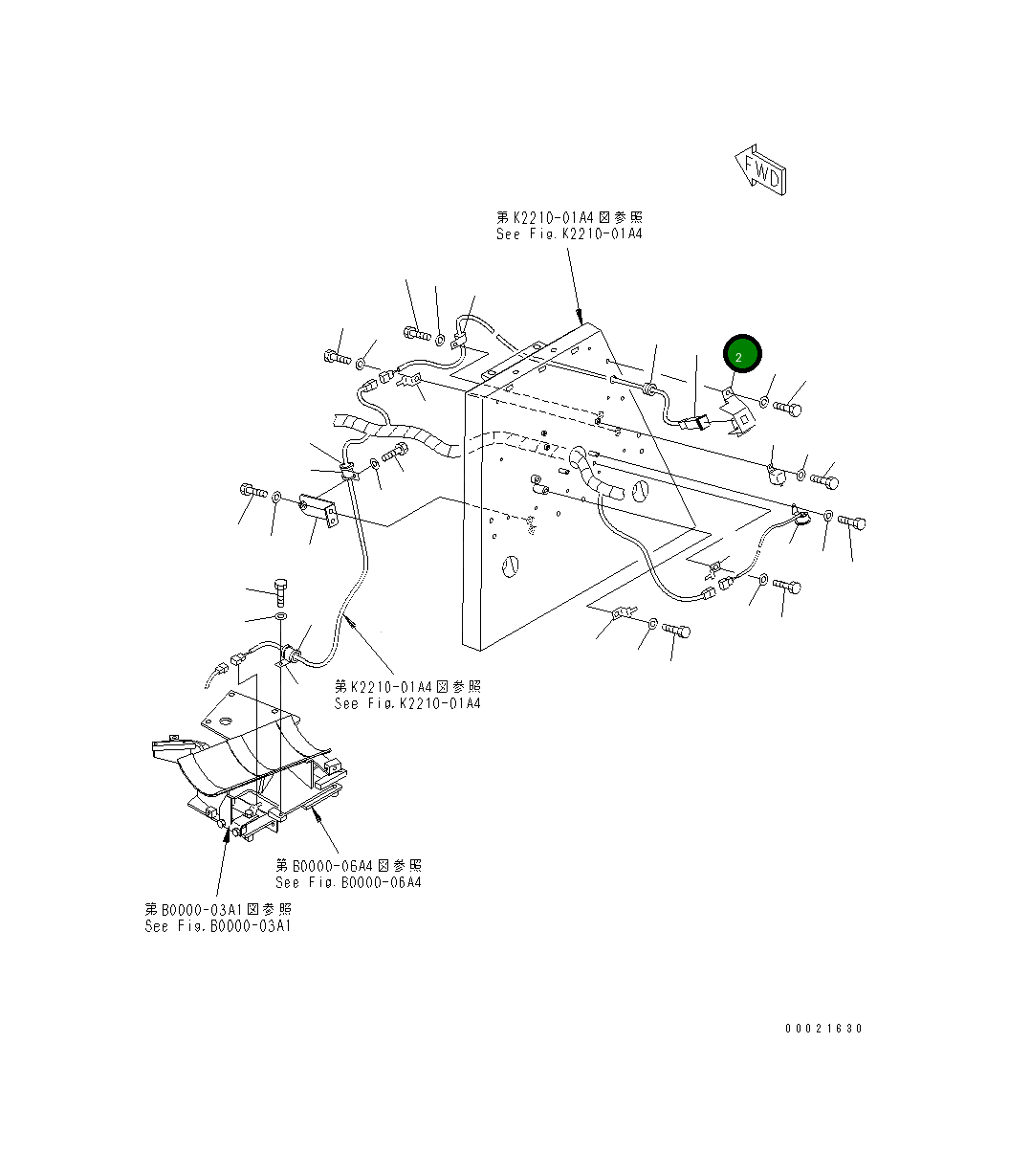 Крышка 134-54-68530  Komatsu
