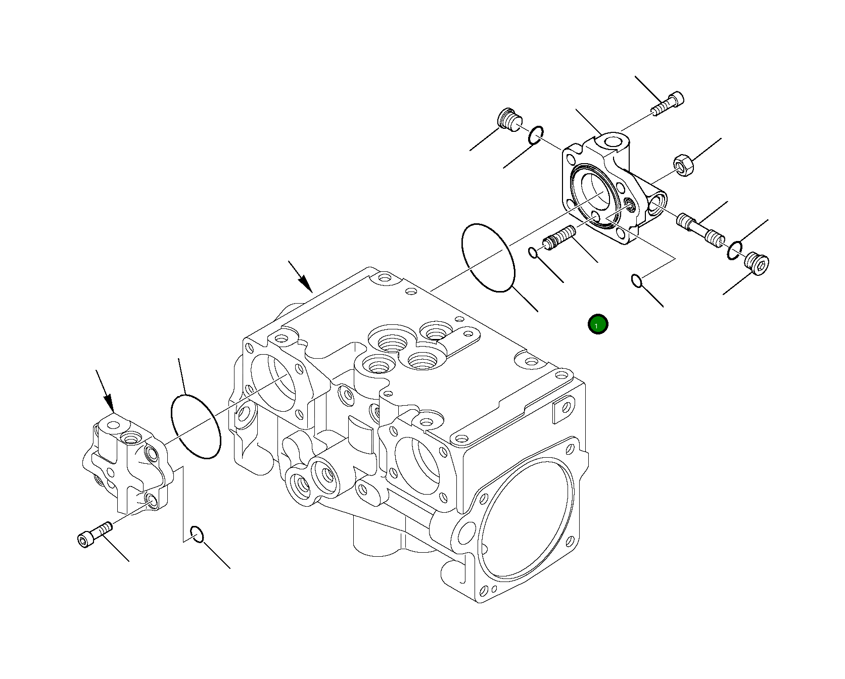 Крышка 720-2T-14521 Komatsu