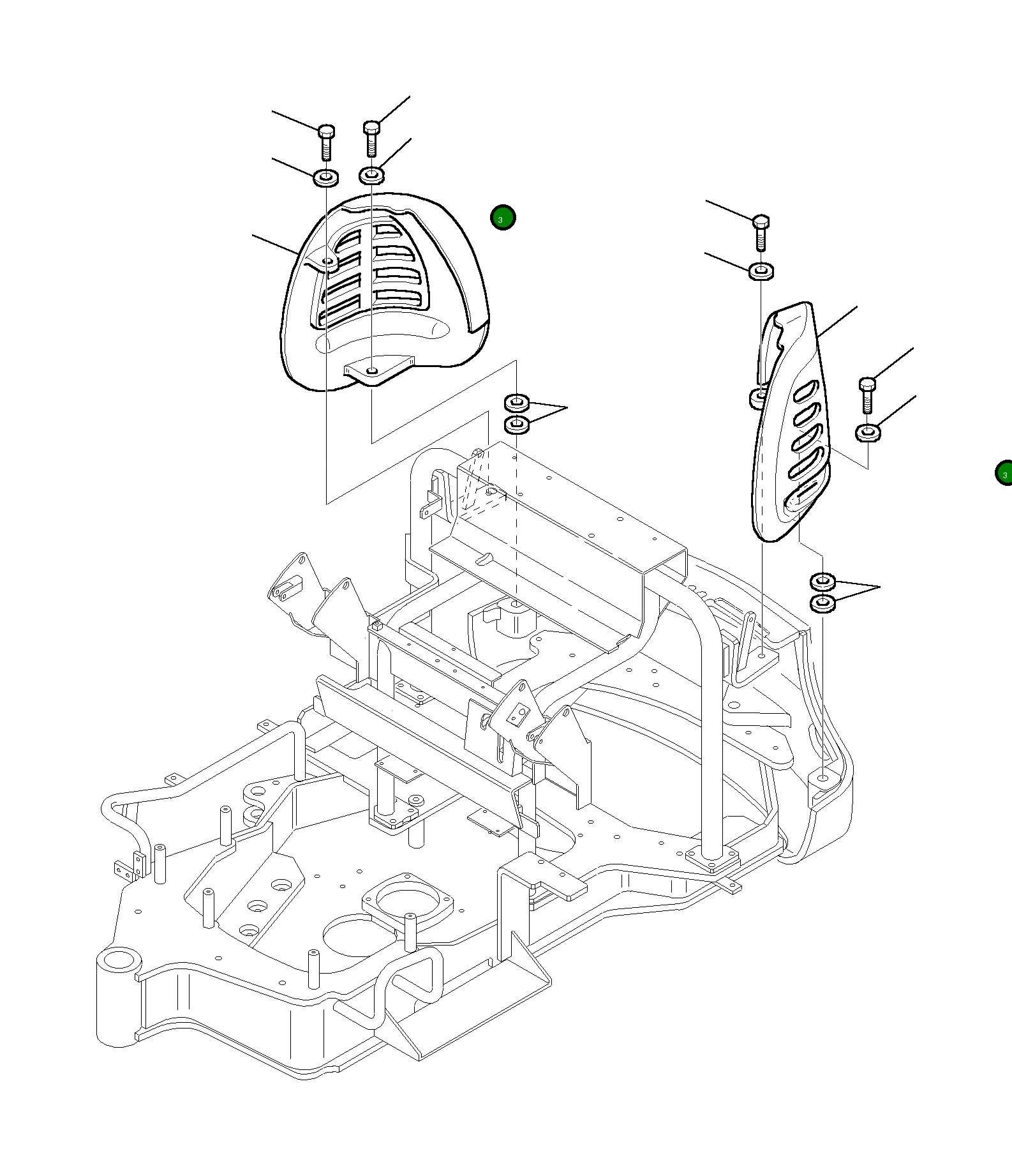 Болт 801015577 Komatsu