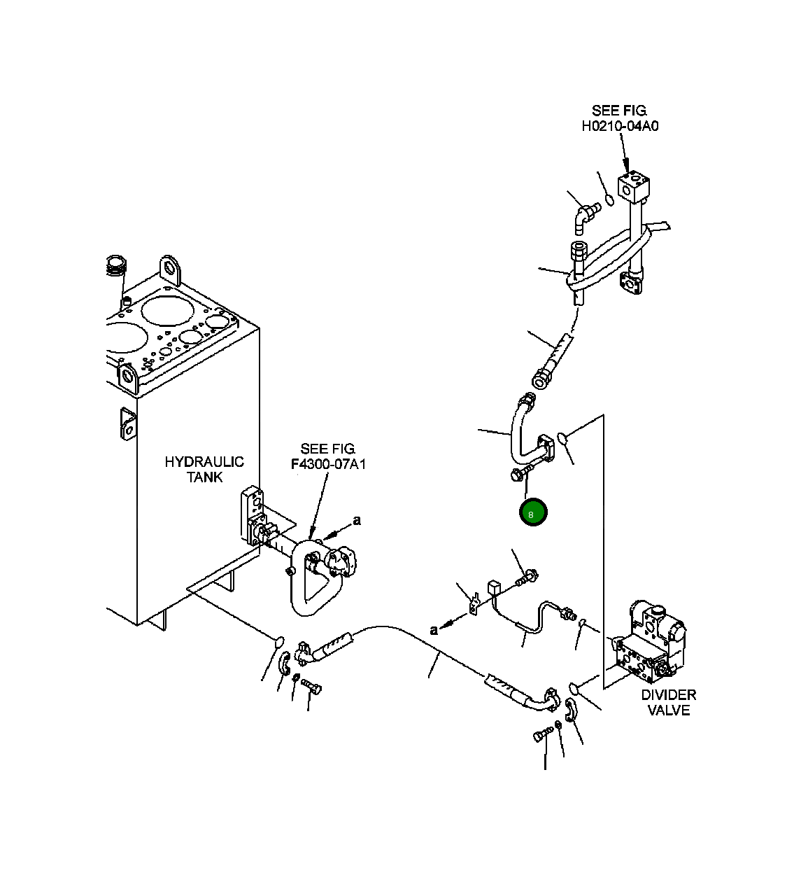 Болт 01435-011035 Komatsu