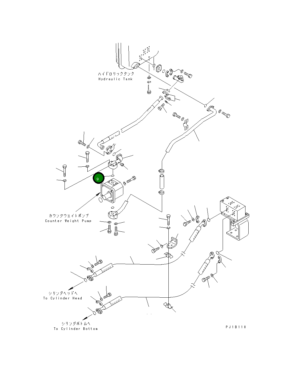 Кольцо уплотнительное (O-Ring) 07000-53035 Komatsu