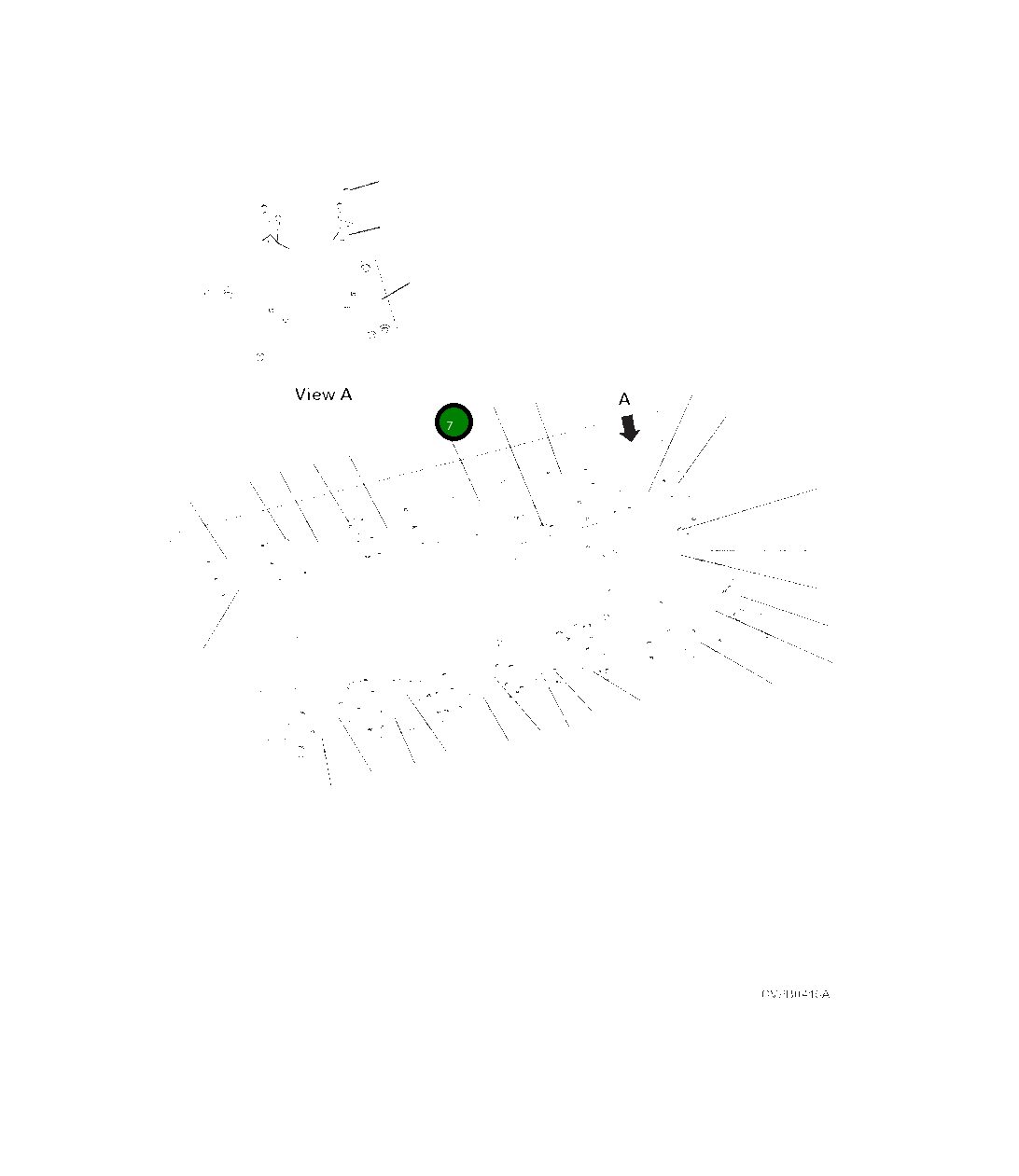 Крышка 208-54-A2230  Komatsu