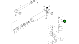 Кольцо уплотнительное (O-Ring) 20E-62-K6640 Komatsu