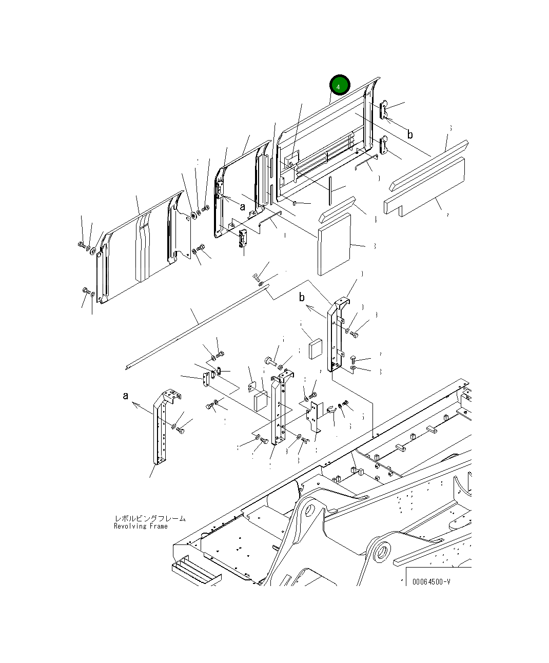 Крышка 207-54-78910 Komatsu