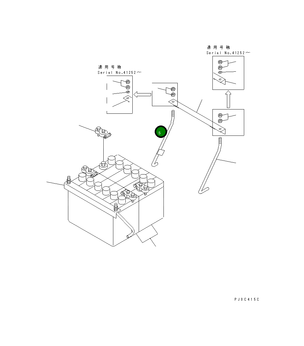 Болт 113-06-41130 Komatsu