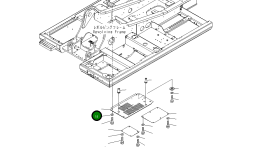 Крышка 20Y-54-68870 Komatsu