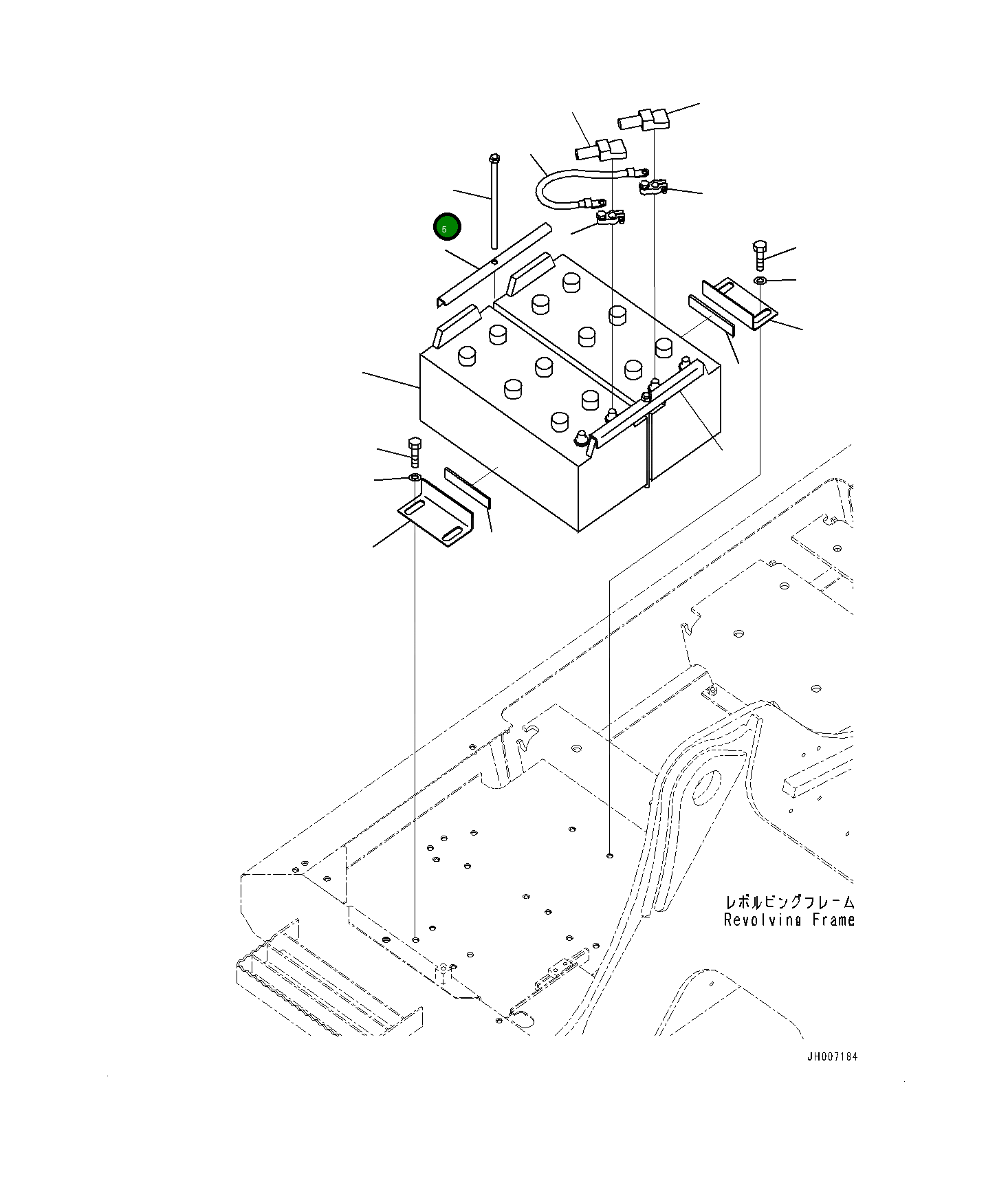 Болт 2020911120 Komatsu