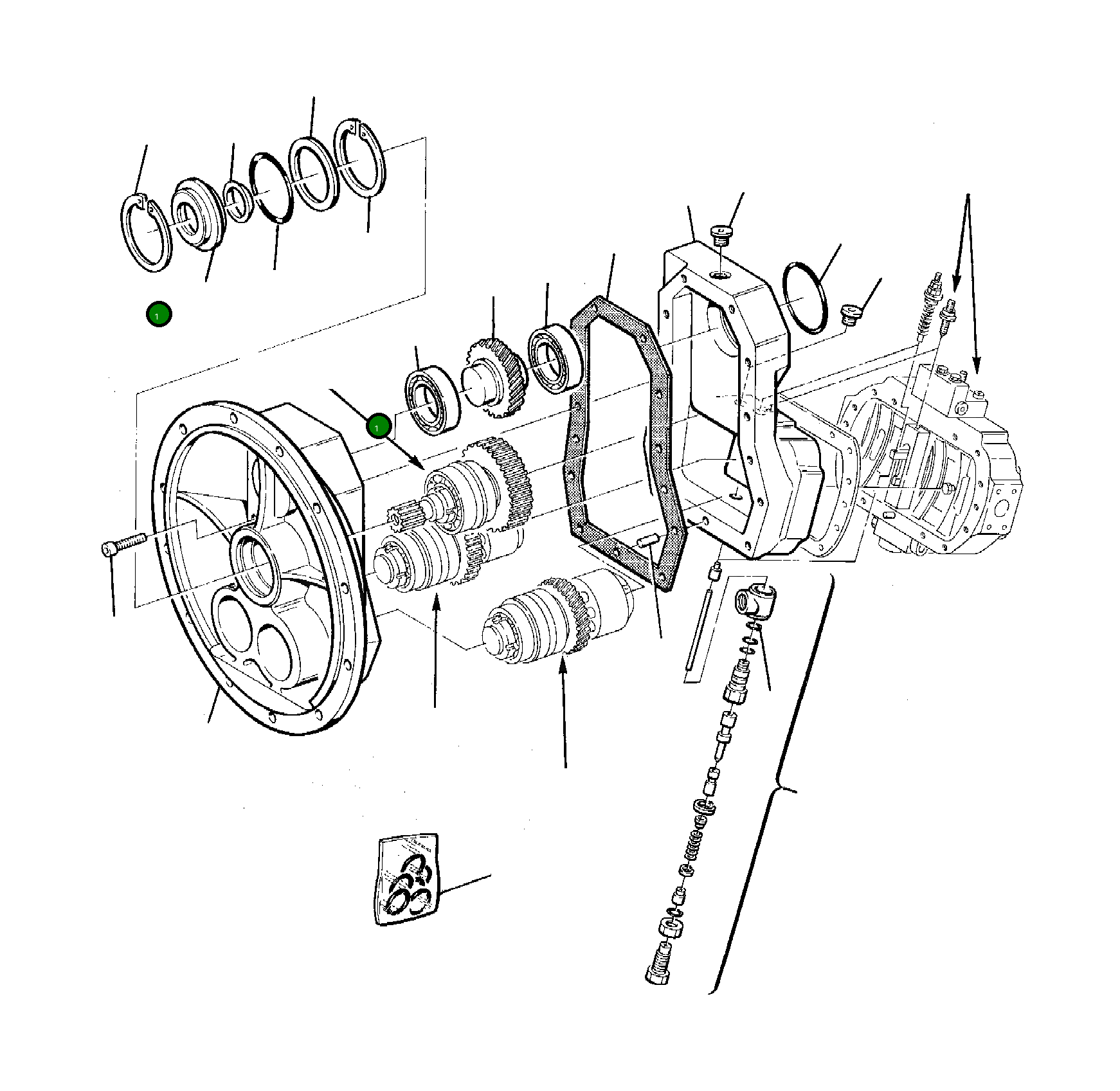 Кольцо 21D-60-12640  Komatsu
