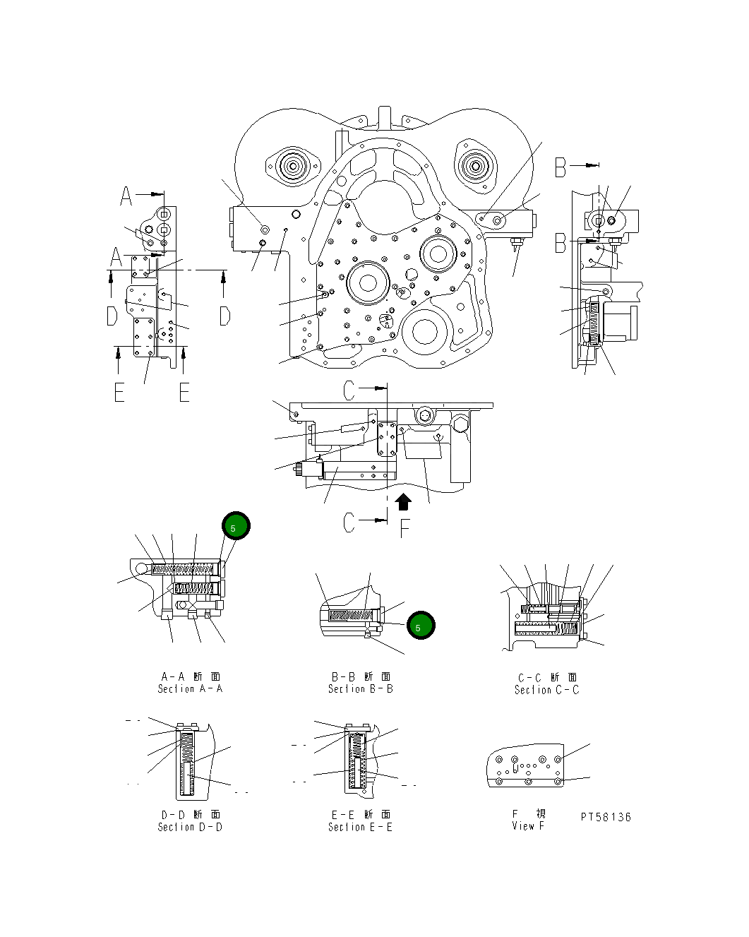 Кольцо уплотнительное (O-Ring) DC8143120700 Komatsu