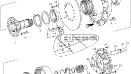 Кольцо BW153093 Komatsu