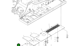 Крышка 21M-54-13460 Komatsu
