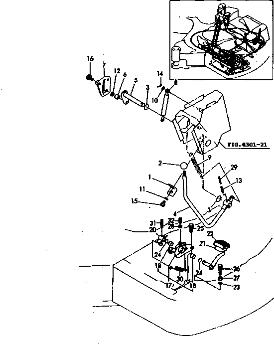 Болт YM26013-100252  Komatsu