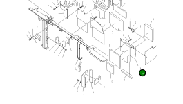 Крышка 21M-54-21931 Komatsu