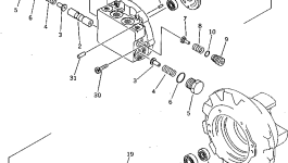 Вал TZ310A2002-00 Komatsu