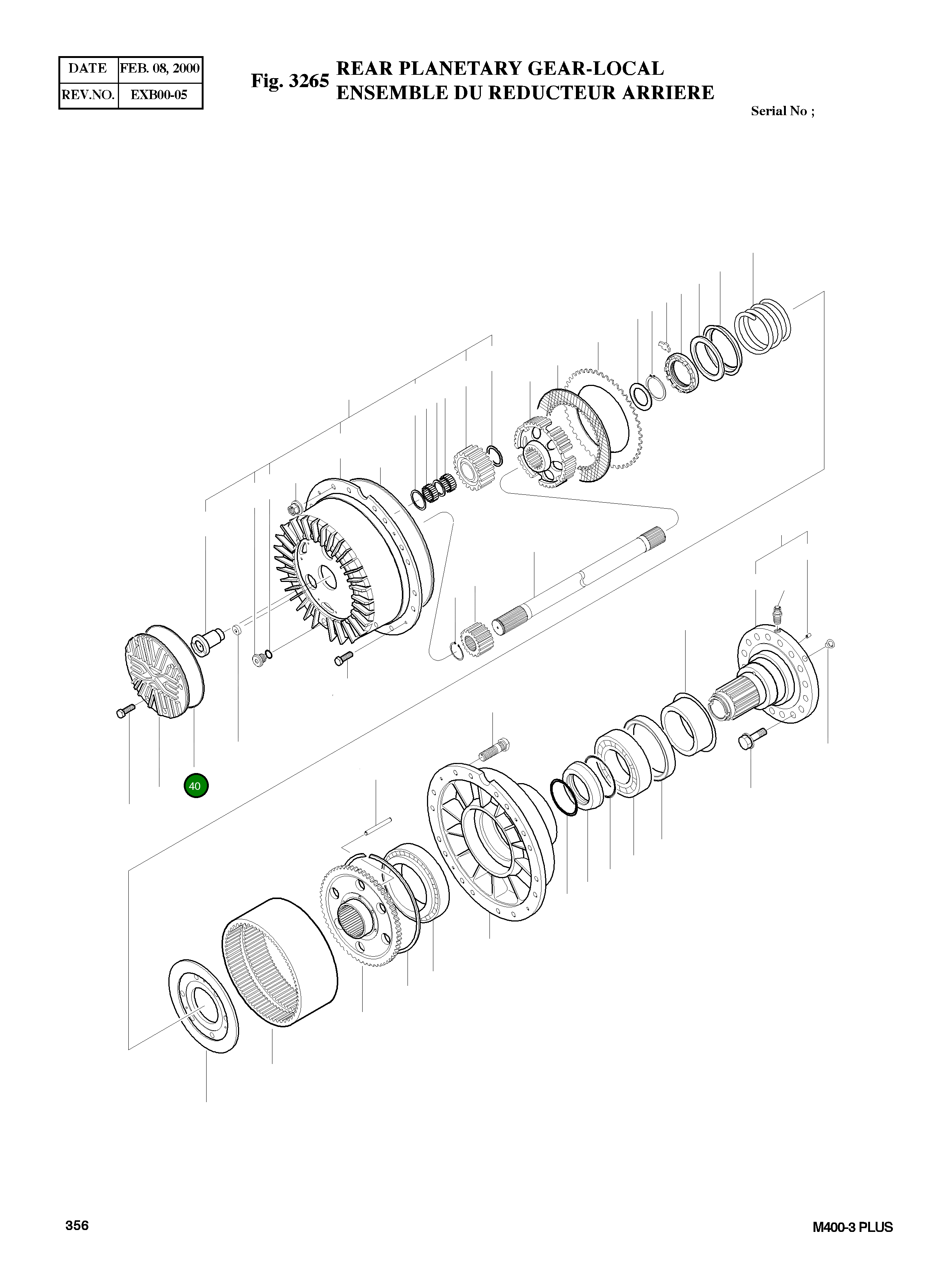 Кольцо уплотнительное (O-Ring) 4180-7118 Komatsu