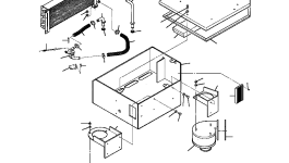 Крышка 1236 959 H91 Komatsu
