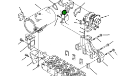 Болт YM261060-80162 Komatsu