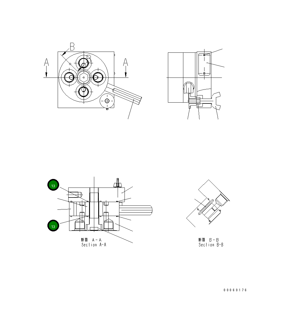 Кольцо уплотнительное (O-Ring) NY86786-01019  Komatsu