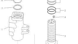 Вал 703-07-92183 Komatsu