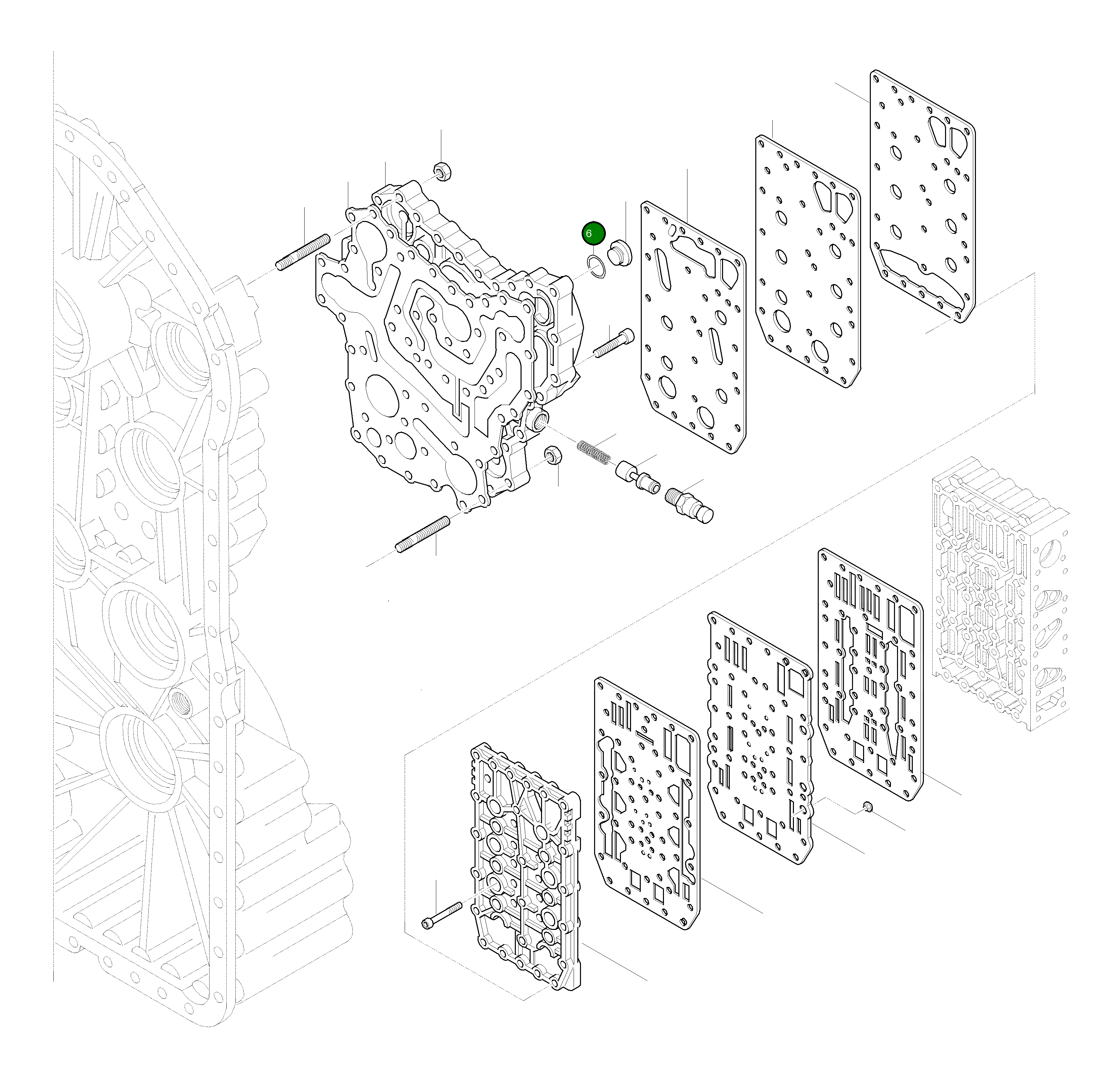Кольцо уплотнительное (O-Ring) 42Y-15-H0U96 Komatsu