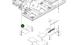 Крышка 21K-54-72280 Komatsu