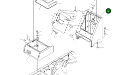 Крышка 21M-54-22413 Komatsu
