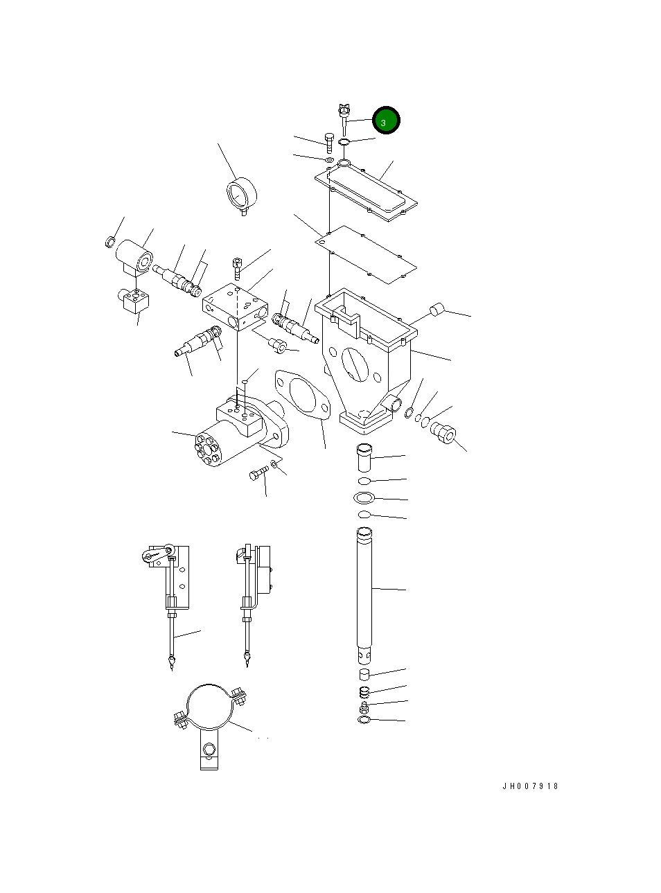 Кольцо LI270705 Komatsu
