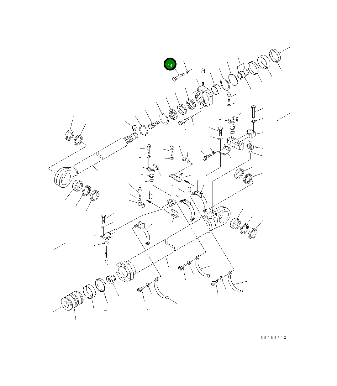 Болт 01011-83050 Komatsu