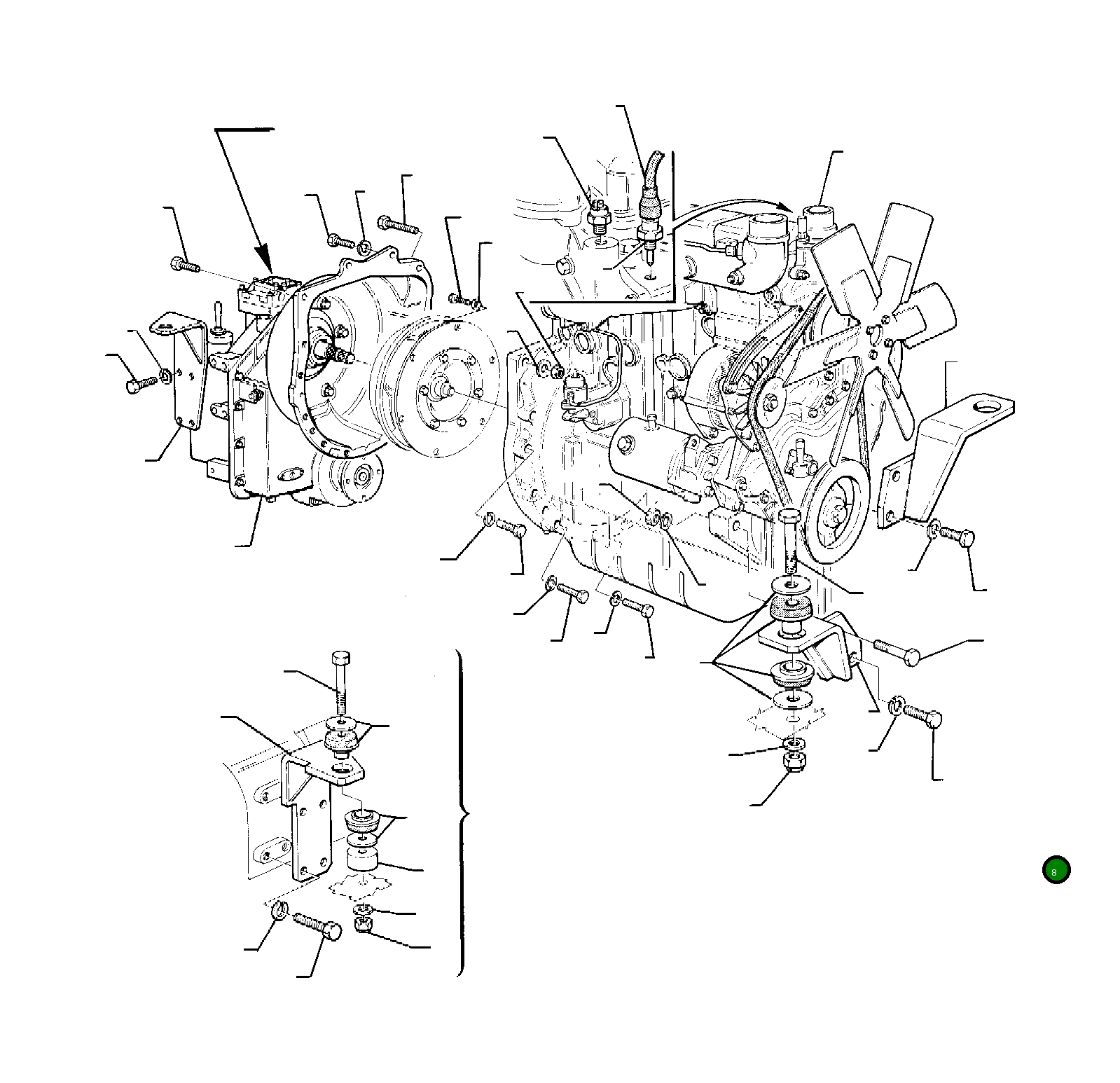 Болт 801014189 Komatsu