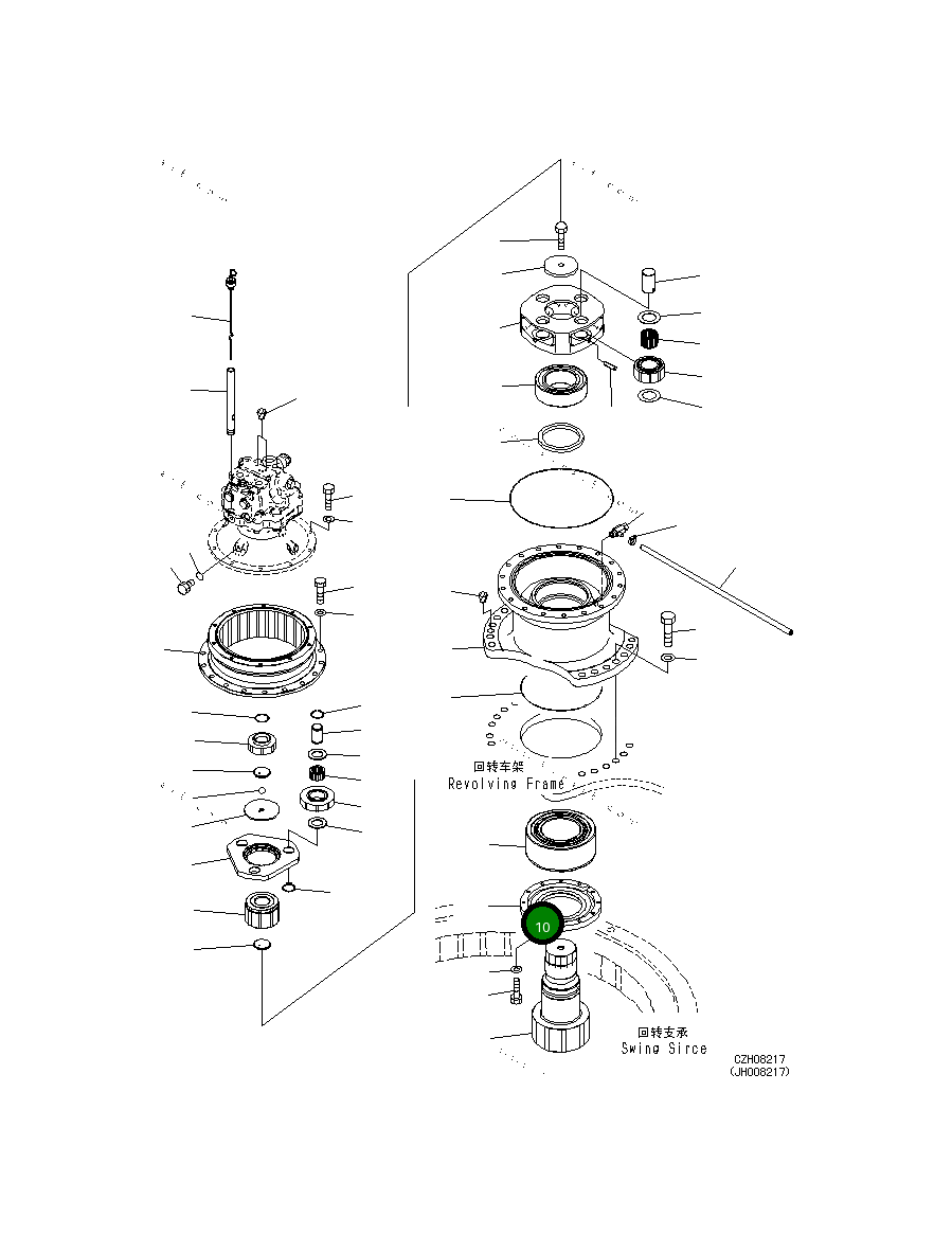 Крышка 207-26-75140 Komatsu