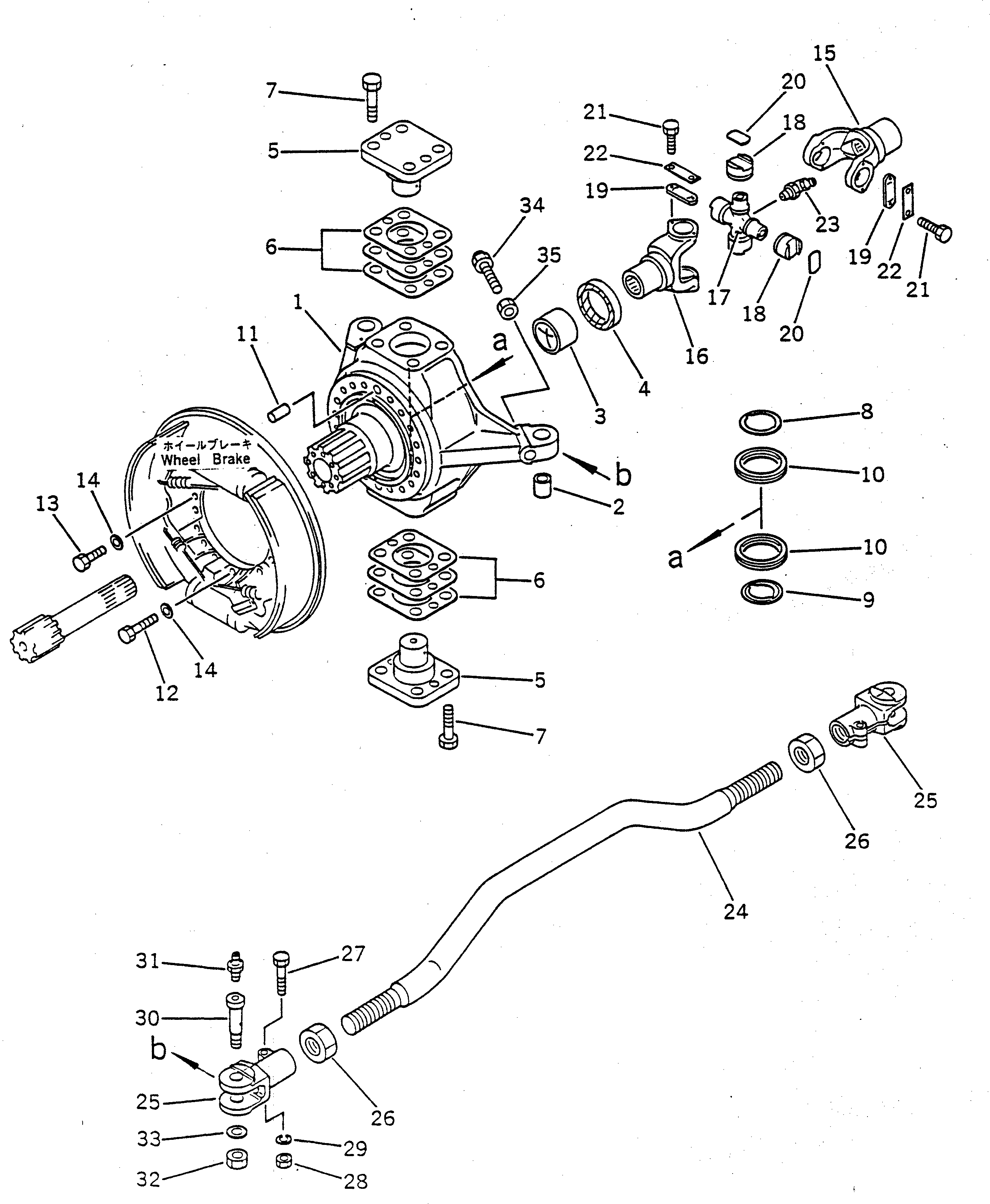 Болт 22X-22-13750  Komatsu