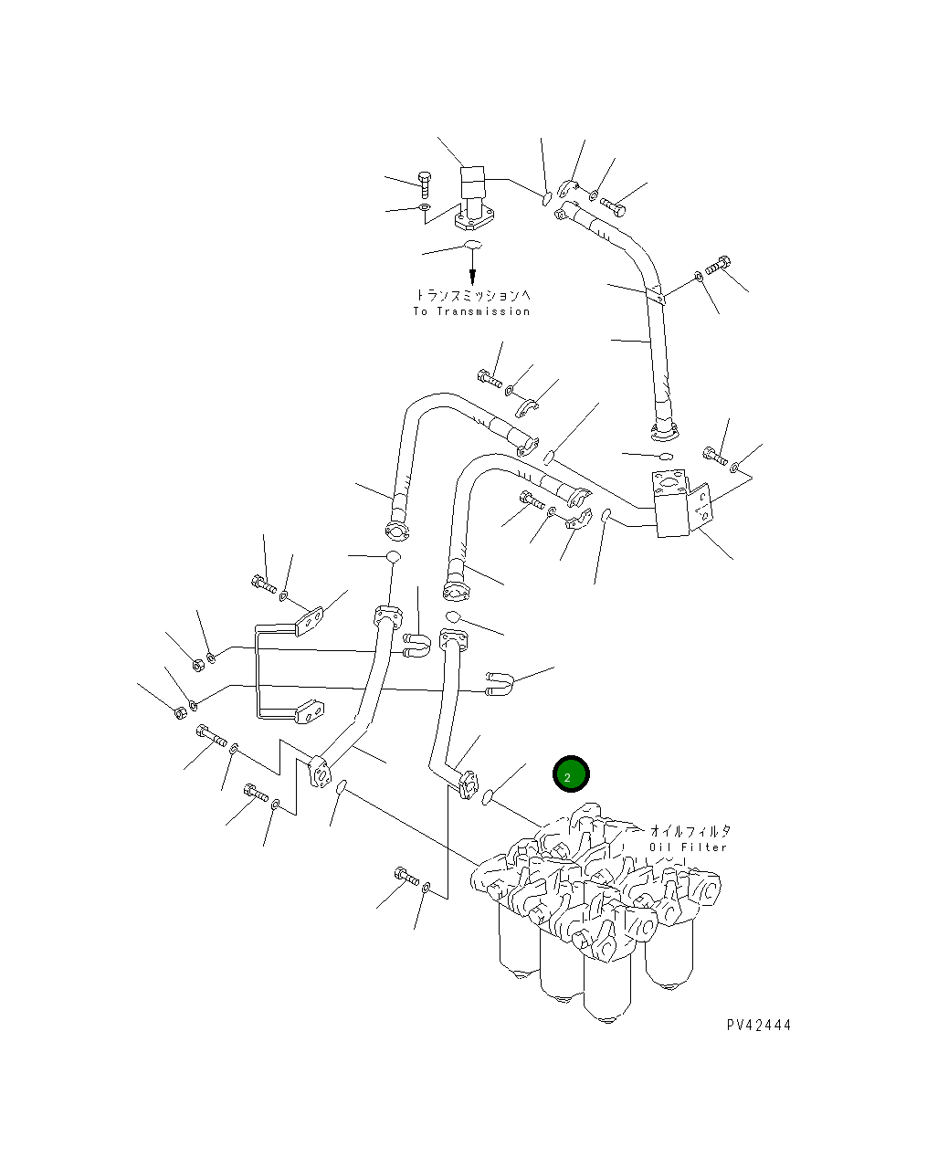 Кольцо уплотнительное (O-Ring) 07000-03038 Komatsu
