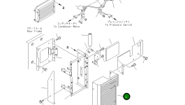 Крышка 417-S62-2110 Komatsu