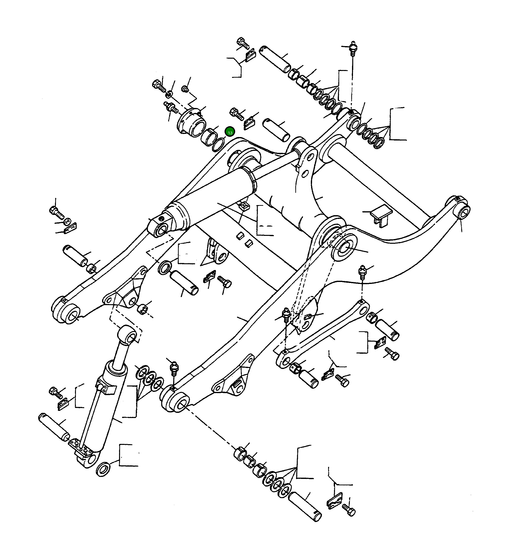 Кольцо уплотнительное (O-Ring) 1444719X1 Komatsu