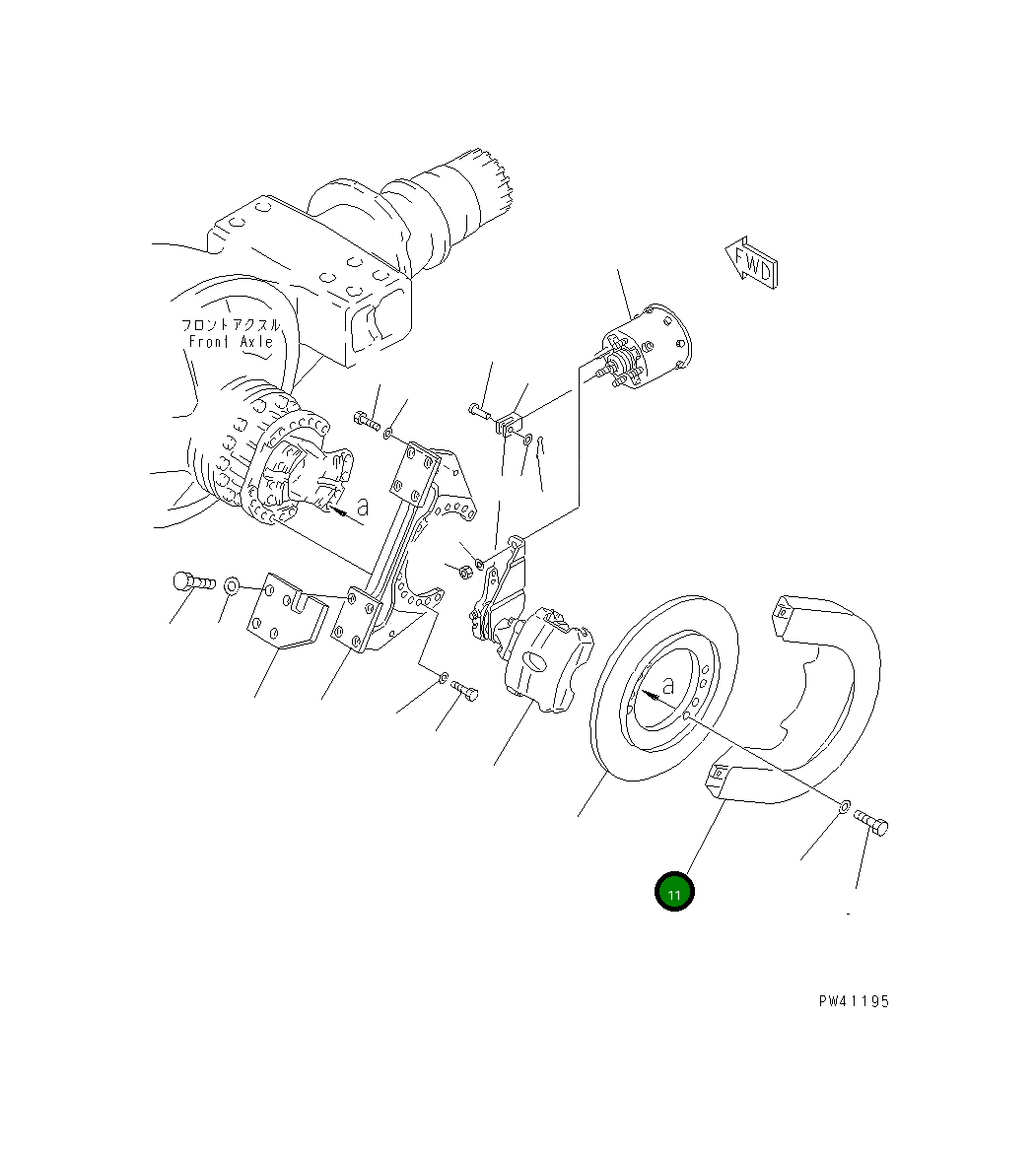 Крышка 426-32-15420  Komatsu