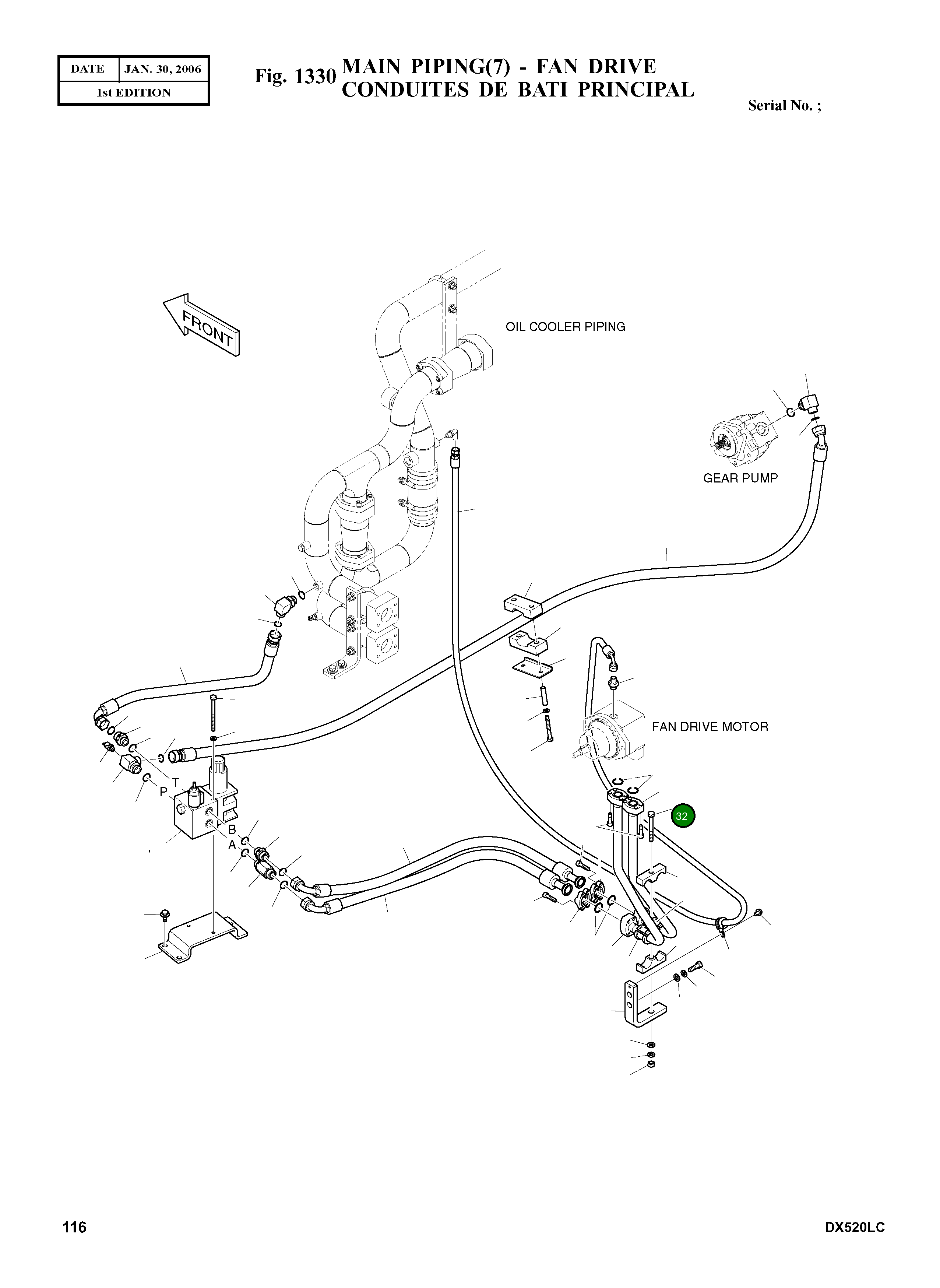 Болт S0561666 Komatsu