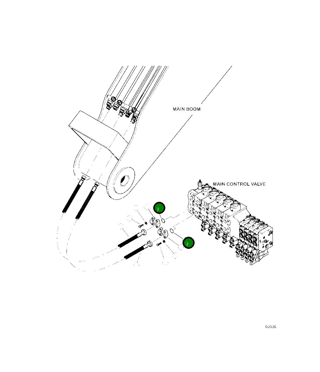 Кольцо уплотнительное (O-Ring) 15377  Komatsu
