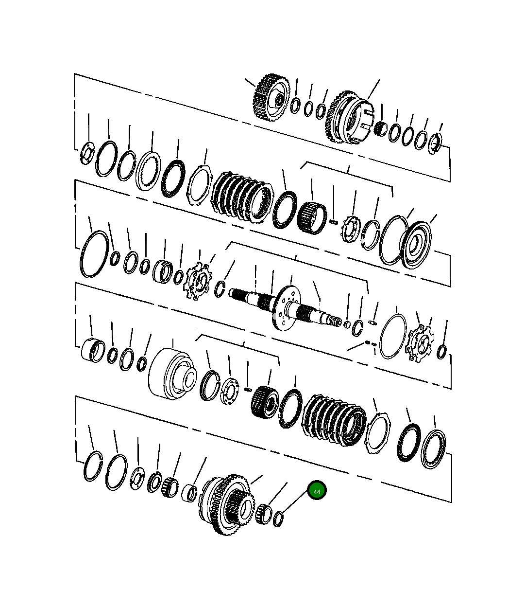 Кольцо 895 709 C1 Komatsu