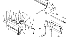 Вилка YM172519-96601 Komatsu
