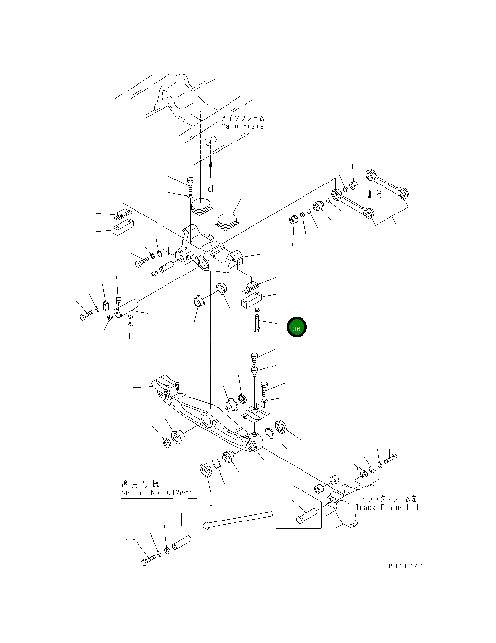 Болт 01011-62715  Komatsu