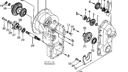 Шестерня 385-10095881 Komatsu