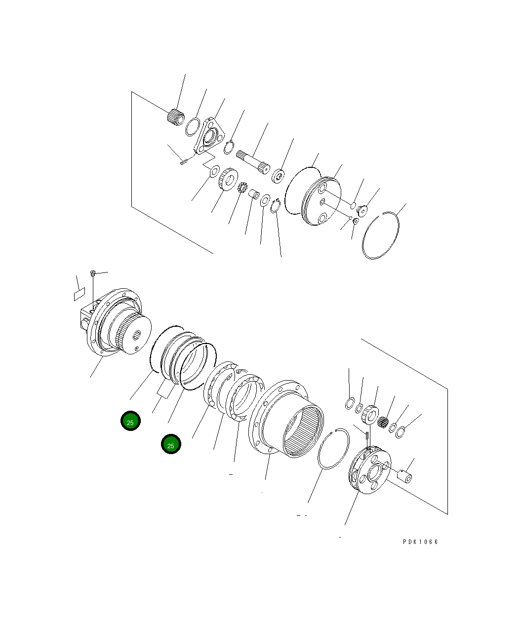 Кольцо уплотнительное (O-Ring) FU180-27-11720 Komatsu