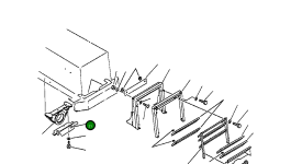 Крышка 425-Z95-1390 Komatsu