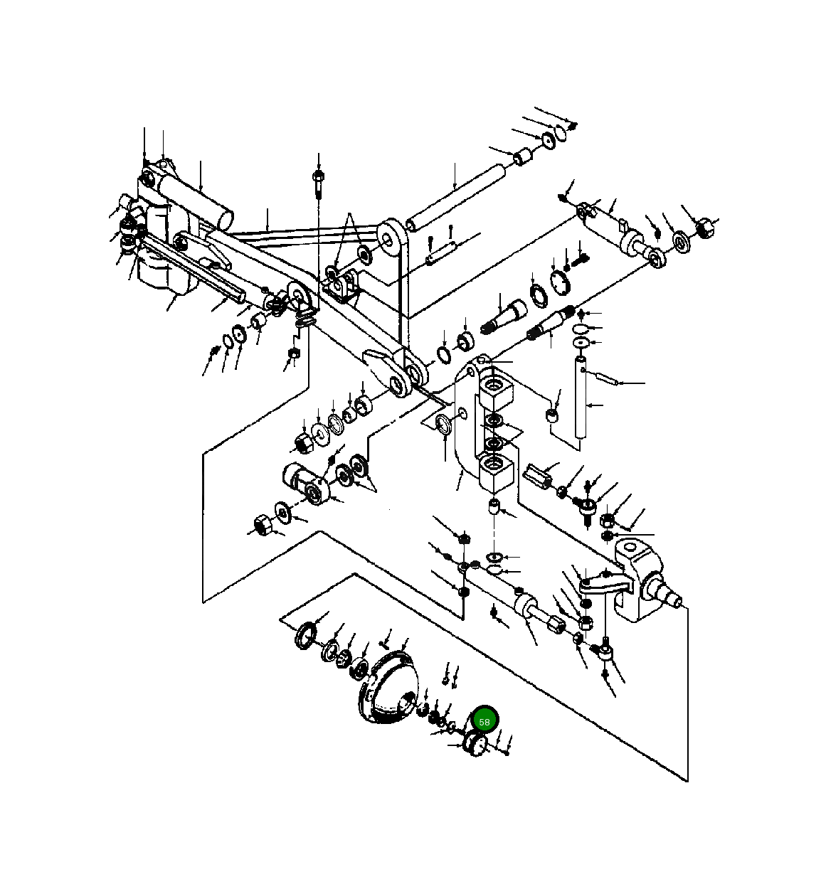 Болт 10 262 H45 Komatsu