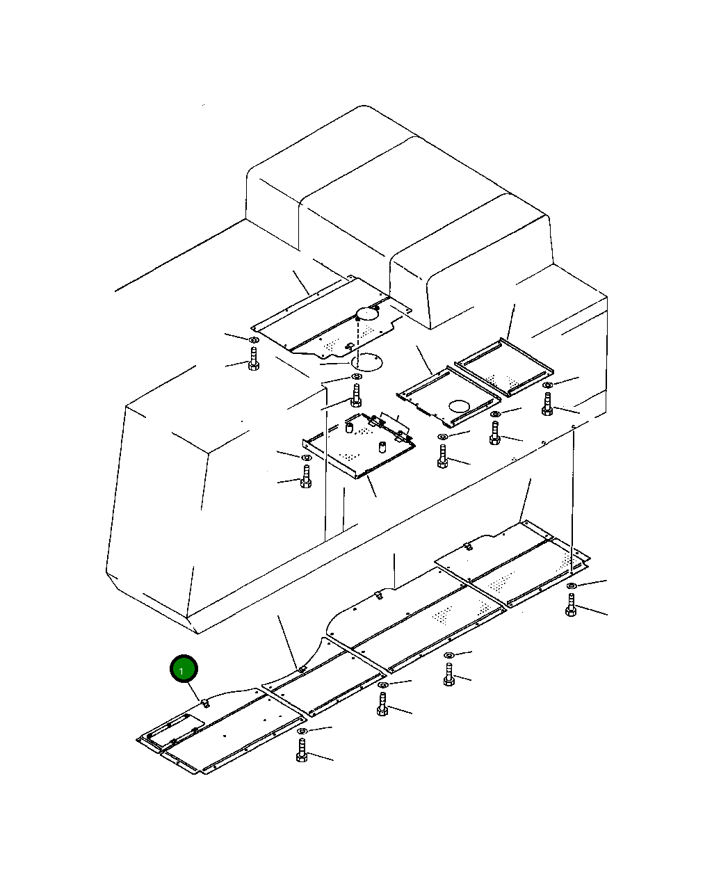 Крышка 209-54-53911  Komatsu